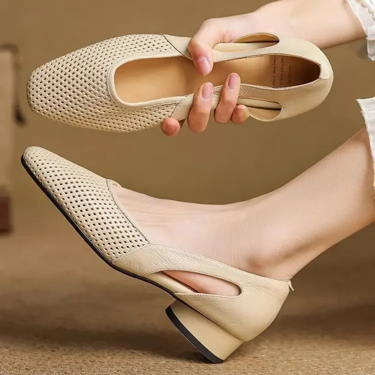 Hollow Slip-On Shoes