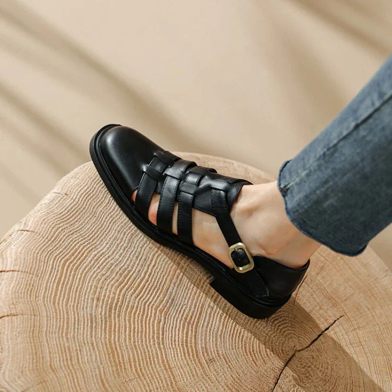 Liamine Leather Sandals