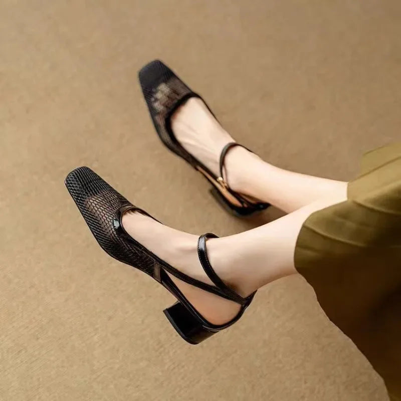 Celesta Block Heel Sandals