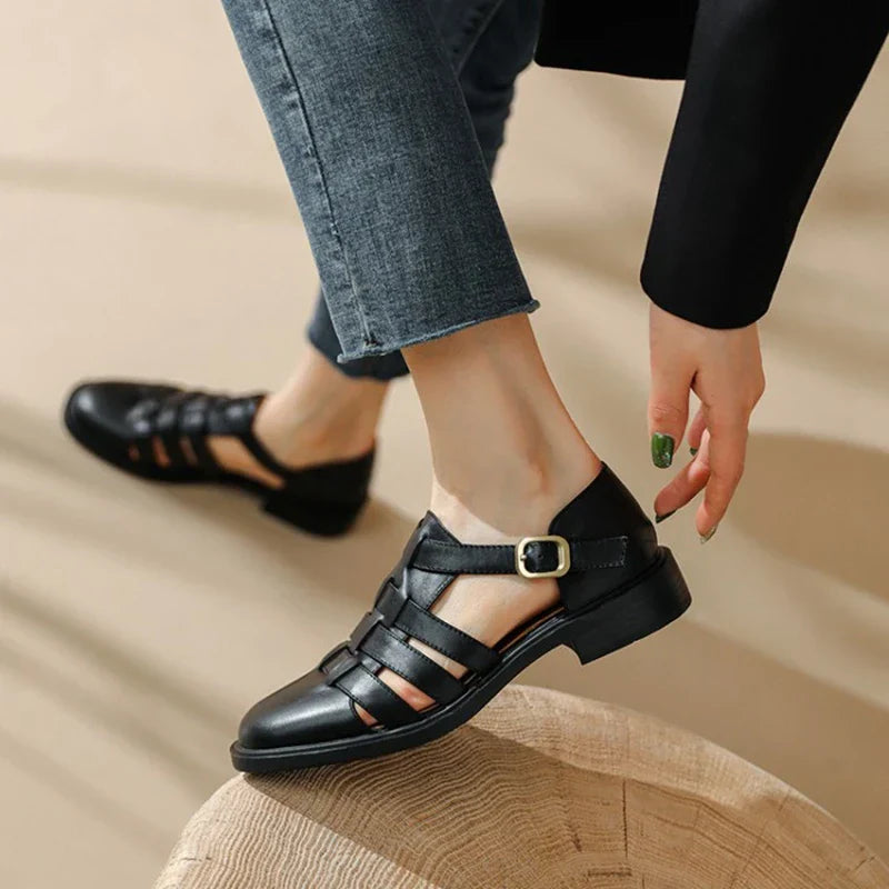 Liamine Leather Sandals